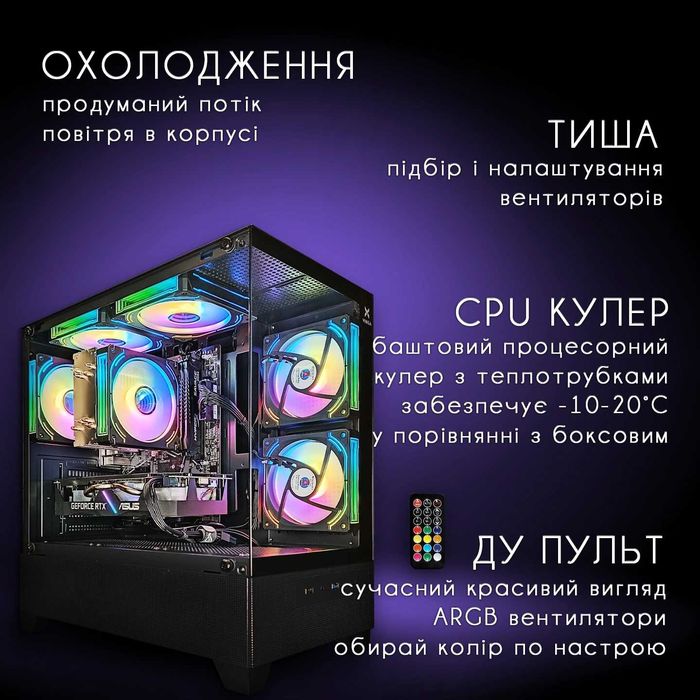 НОВИНКА! RTX5060 STALKER2 на Високих. купить игровой пк компьютер
