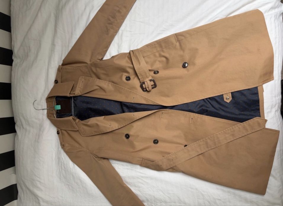Massimo Dutti - klasyczny trencz  XS/34