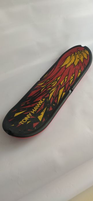 Tony Hawk skateboard deck Wii controller
