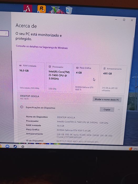 Vendo PC gaming    .