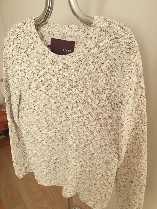 Sweter szary melanż M / L