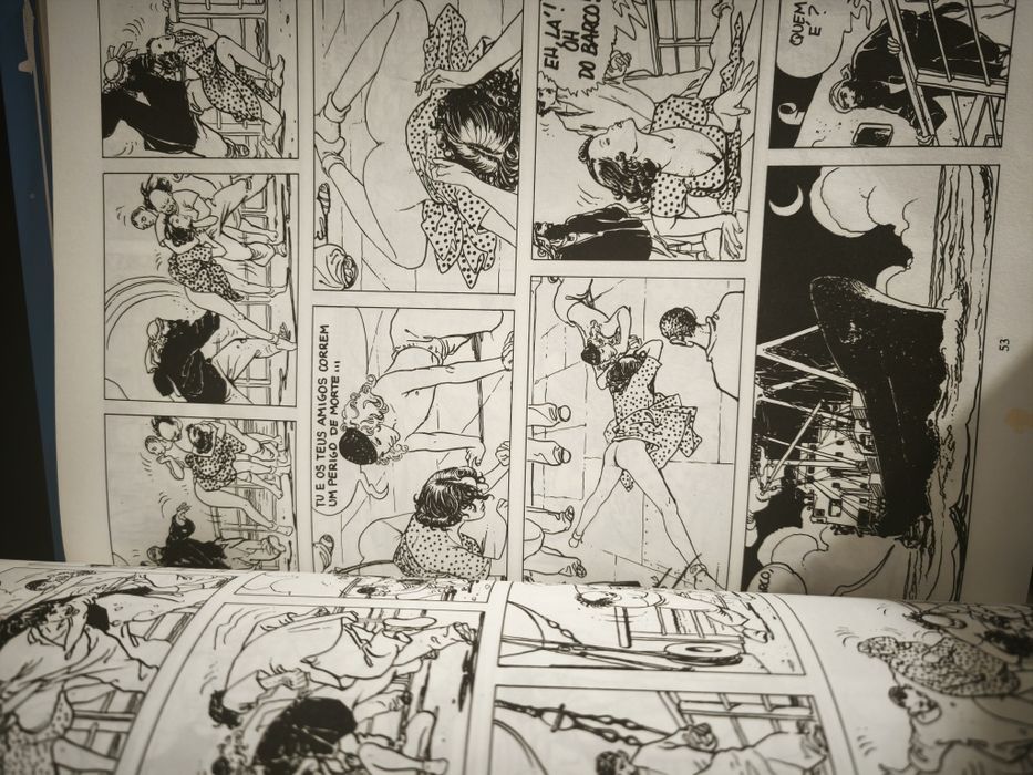 Livros BD capa dura Sterne Adler e Milo Manara