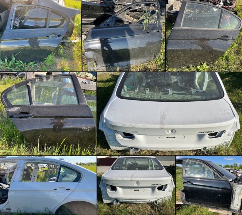 Багажник BMW F30 дверь, стекло, ляда, четверть, разборка, фара, фонарь