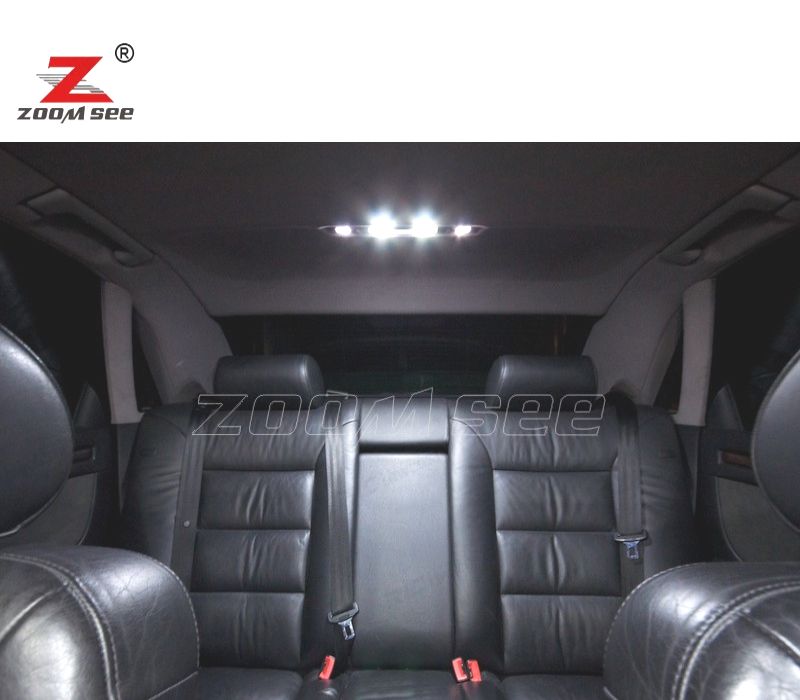 KIT COMPLETO DE 29 LÂMPADAS LED INTERIOR PARA 1997-2002 AUDI A8 S8 D2