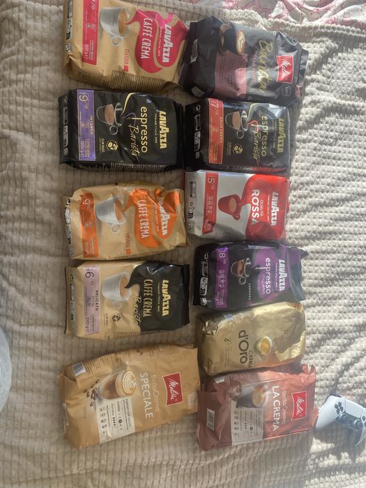 Kawa ziarnista lavazza, dallmayr, melitta