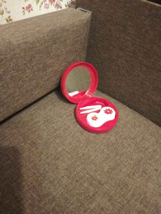 Контейнер для хранения линз, дорожный набор