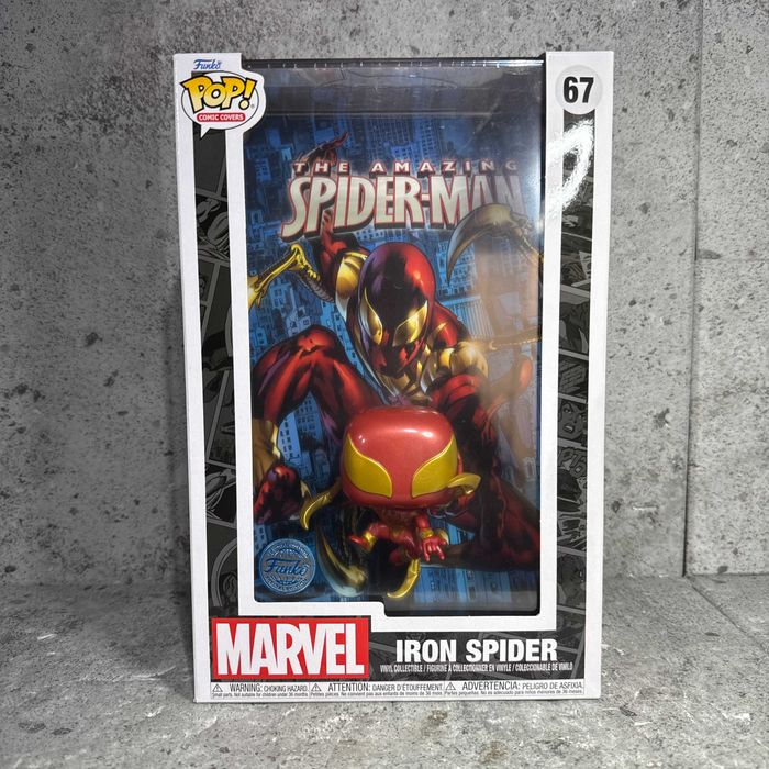 Funko POP! Comic Covers Iron Spider #67 | Amazing Spider-Man