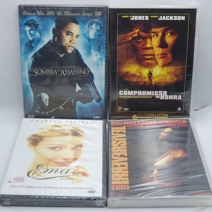 Lote 5/1 - Pack de 18 Filmes Novos e Selados em DVD - Ref.VI