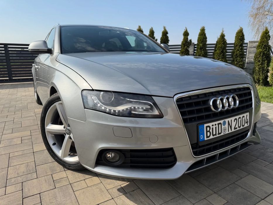 Audi A4 Avant 2.0 TFSI 211 KM QUATTRO | 3x S-Line | Zadbana | 2009 | Opłacona!