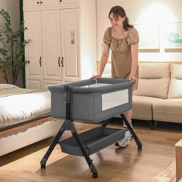 Кроватка дитяча+електрокачалка(три варіанти), нове покоління