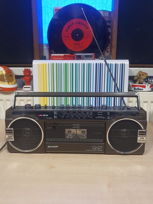 Radiomagnetofon SHARP QT27 Ghettoblaster japan sprawny