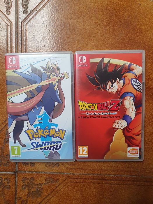 Pokemon Sword e Dragon Ball Kakarot Switch!
