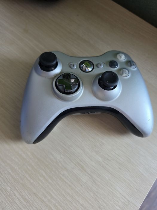 Pad xbox 360 Silver limitowany x360 srebrny