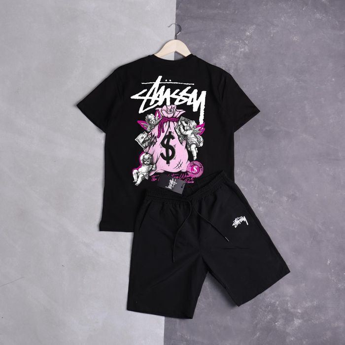 Нейлонові Шорти Stussy.  Спортивні шорти стусі