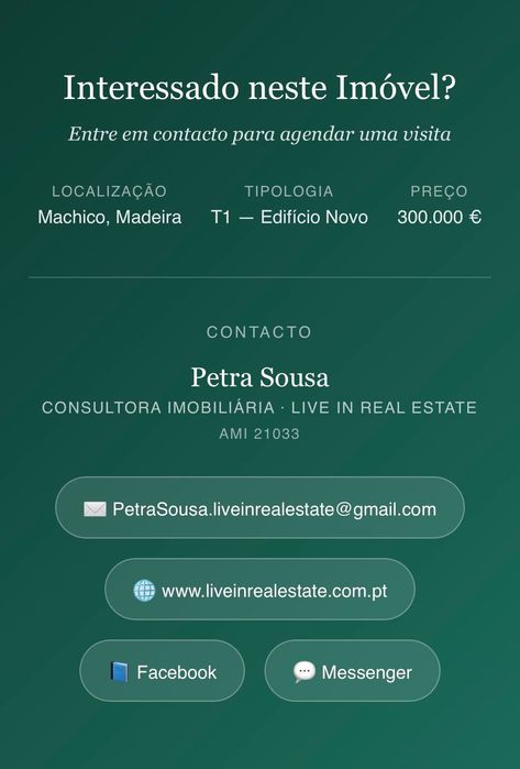 Apartamento T1  _ Machico