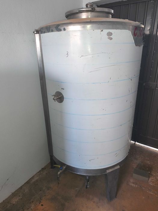 Cuba inox de 1000 litros