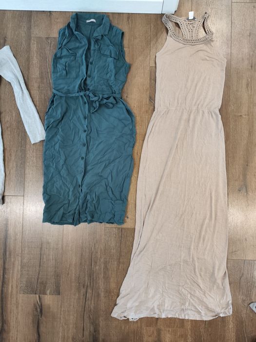 6szt sukienka na lato mix: maxi, mini, midi rozmiar S