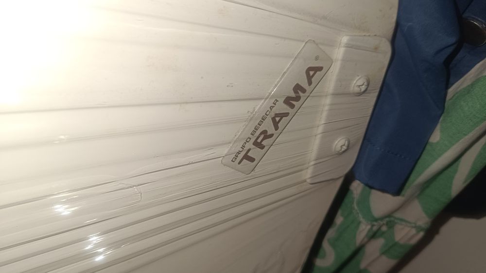 Berço trama com colchão