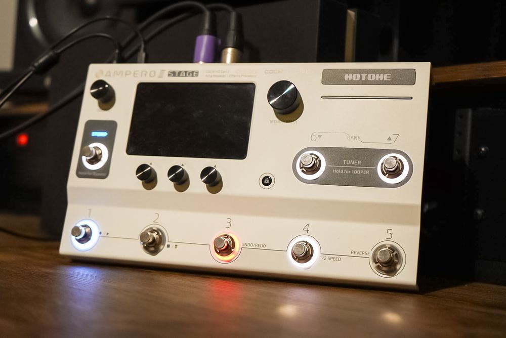 HOTONE AMPERO II STAGE 中古 Hotone Ampero II Stage - multiefekt gitarowy Elbląg • OLX.pl