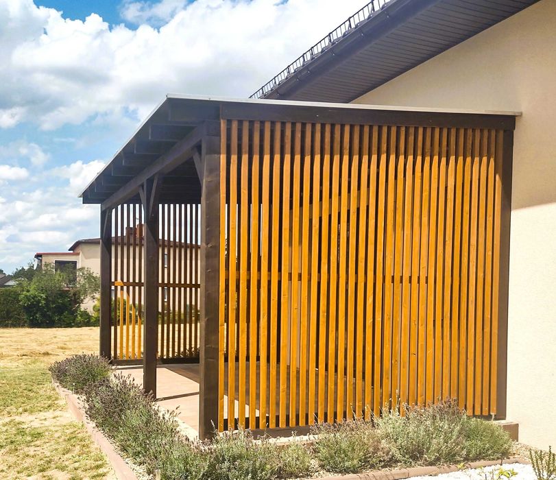 Zadaszenia/Pergola tarasowa, Tarasy, Domki narzędziowe, Wiaty, Podłogi