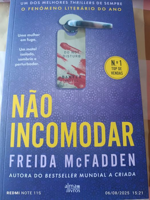 Livro NOVO da FREIDA McFADDEN autora do Bestseller Mundial a Criada