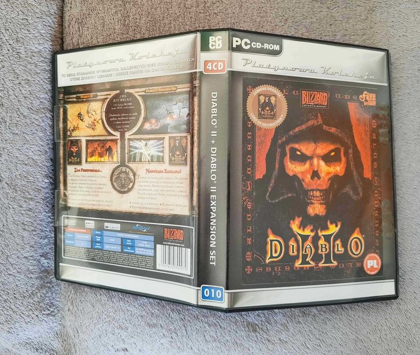 Diablo 2 + Lord of Destruction PC PL | Platynowa Kolekcja KOMPLET 4xCD