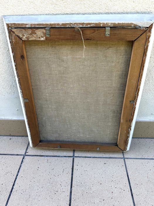 Obraz olejny – bukiet kwiatów, sygnowany T. Turek, 1979 r.