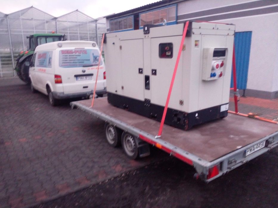 Agregat prądotwórczy agregaty WYNAJEM duży wybór 20-200 KVA