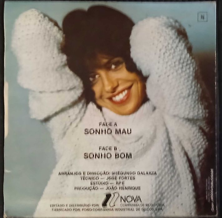 Manuela Moura Guedes - Sonho Mau / Sonho Bom (Vinil 7")