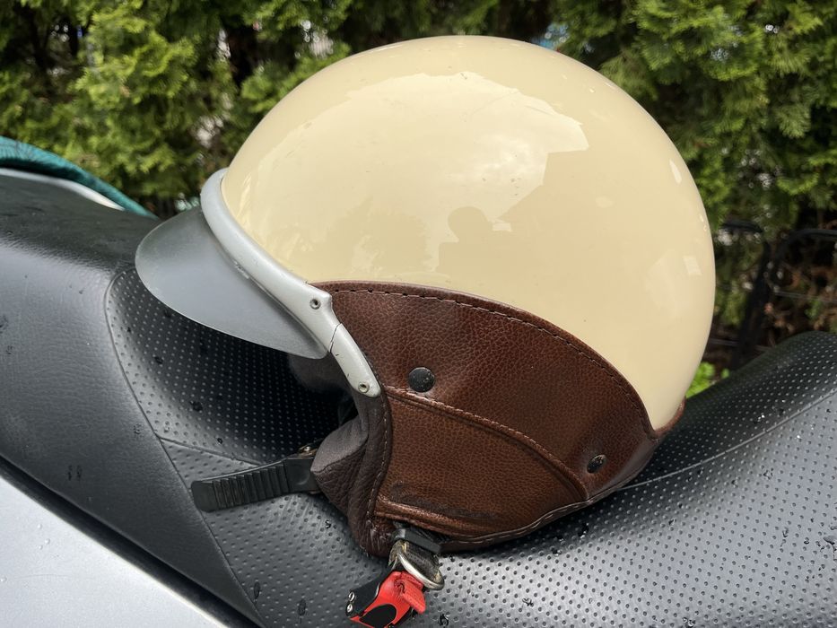 Kask motocyklowy retro XL