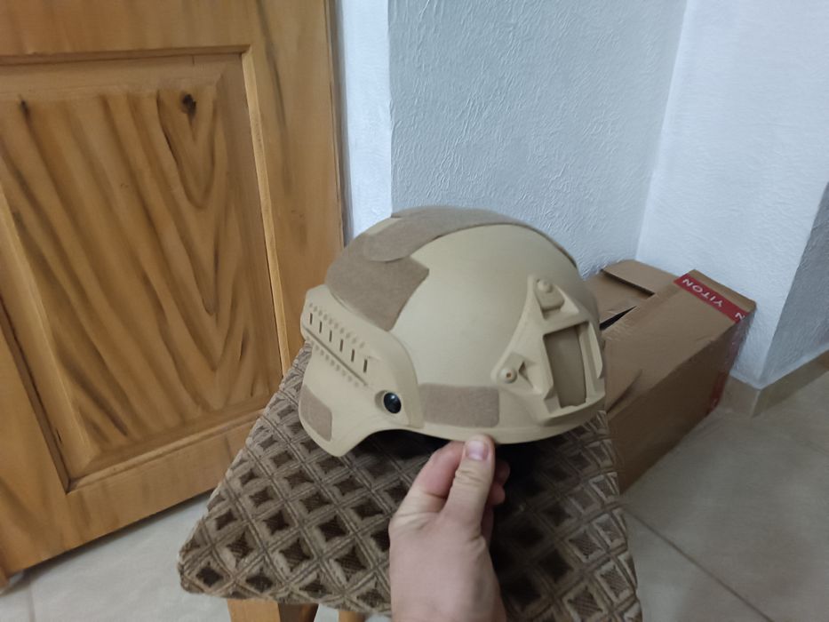 Страйкбольний, тактичний шолом, каска для страйкболу, пейтболу.Пластик