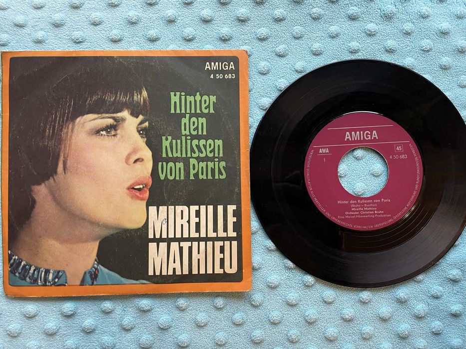 Mireille Mathieu winyl / Amiga / Martin / Hinter den Kulisen von Paris