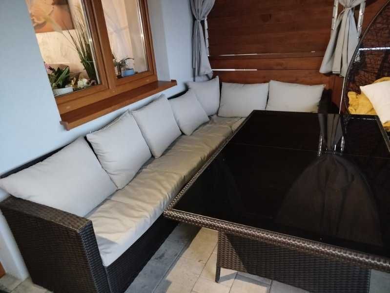 Sprzedam zestaw mebli ogrodowych z techno ratanu