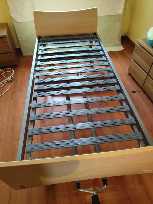 cama articulada manual com colchão Orthos