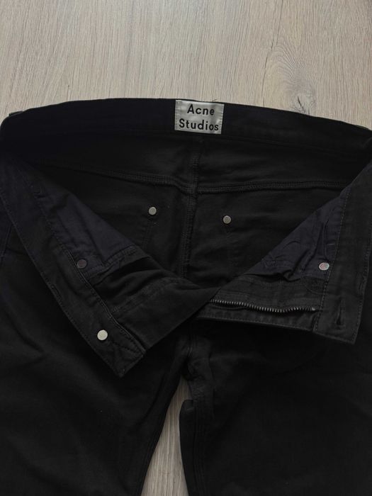 Acne Studios Max Stay Cash Black Denim