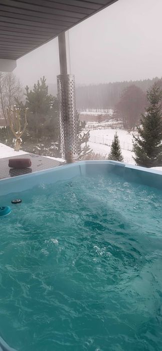 Jacuzzi basen balia elektryczne masaż pokrywa transport gratis