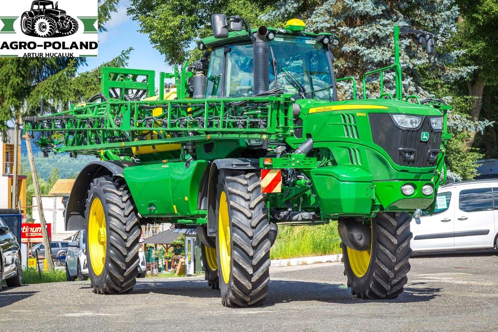 Самохідний оприскувач JOHN DEERE R 4140 I - 2020 рік - 1316 м/г - GPS - AUTOPILOT - ExactApply - 30 M - нова модель