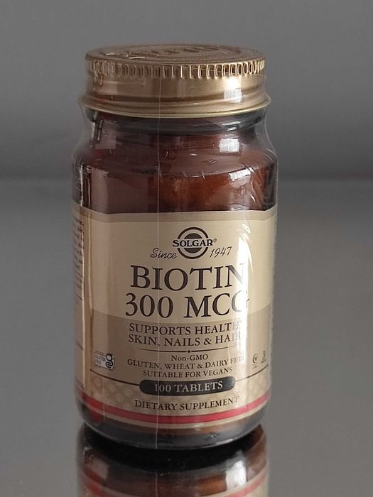 Біотин Солгар, Biotin Solgar 300 мкг 5000 мкг 10000 мкг