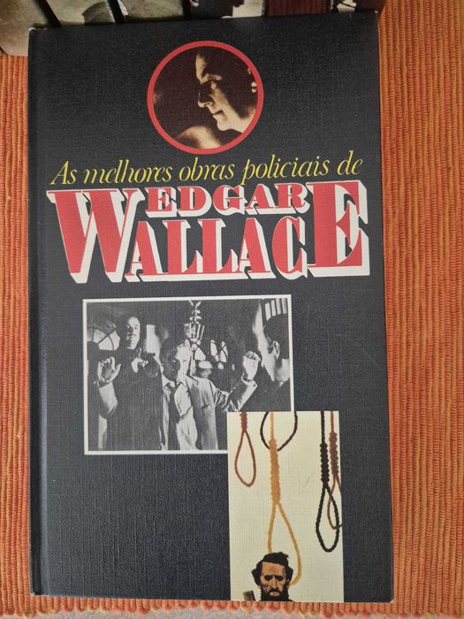 Coleção 7 Livros de "As Melhores Obras Policiais de Edgar Wallace", Novos