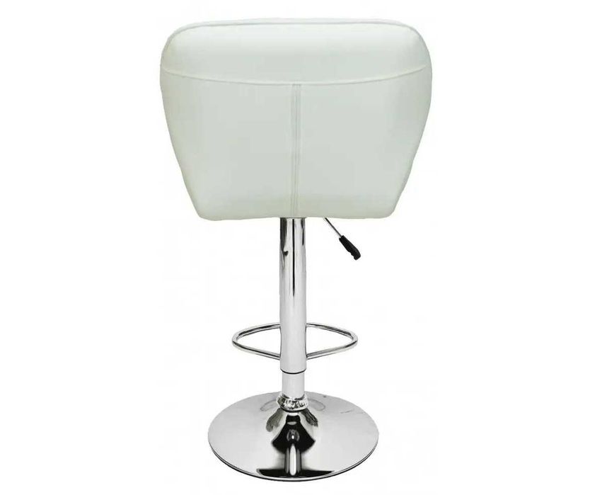 Барний стілець Montana хокер зі спинкою білий / Стул барный белый