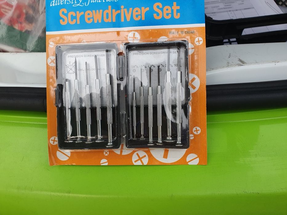 Conjunto de chaves de fenda de precisão