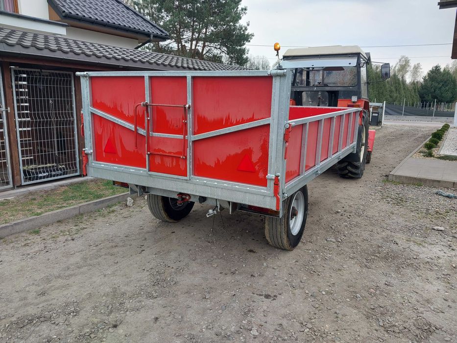 Przyczepa wywrotka jednoosiowa