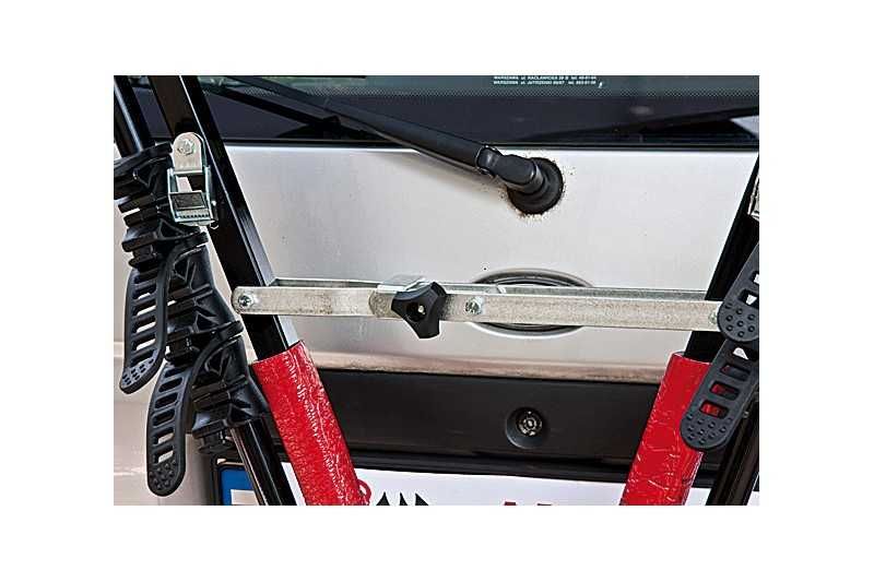 Bagażnik Rowerowy Uchwyt na Hak 3 ROWERY Nożycowy rower prosty transport 45kg Amos