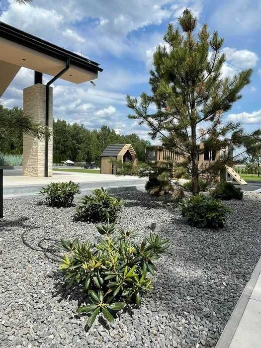 Projektowanie i kompleksowa realizacja ogrodów, roboty koszące