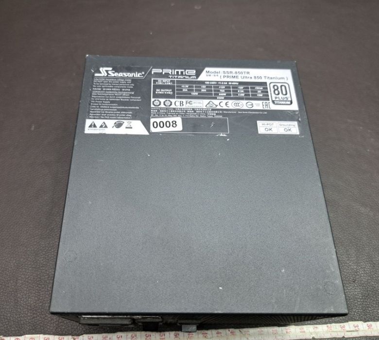Блок живлення Seasonic SSR-850TR (PRIME Ultra 850 Titanium) 850W