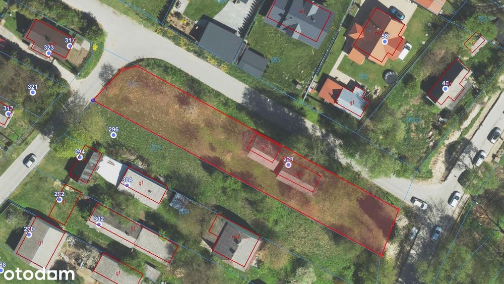 Działka 1100 m² w spokojnej wsi z mediami