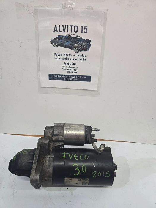 Motor de arranque Iveco 3.0  2015