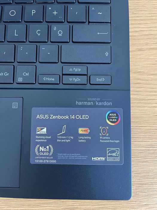 ASUS ZENBOOK 14 - Como Novo!!!