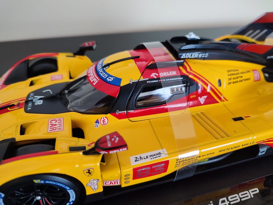Ferrari 499P LeMans escala 1/18 Bburago NOVO