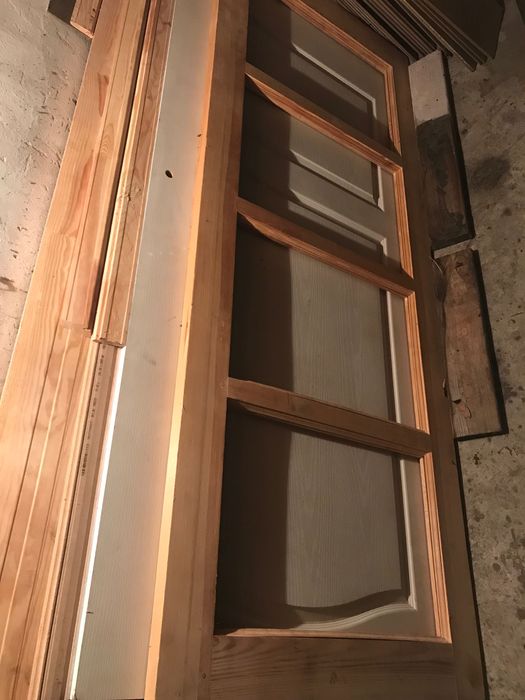 Двері дерев’яні подвійні